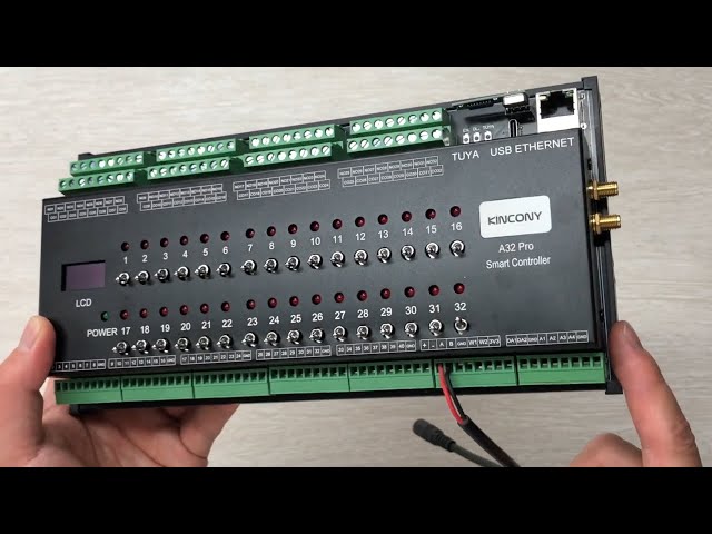 most powerful ESP32S3 relay board for home assistant - KinCony A32 Pro