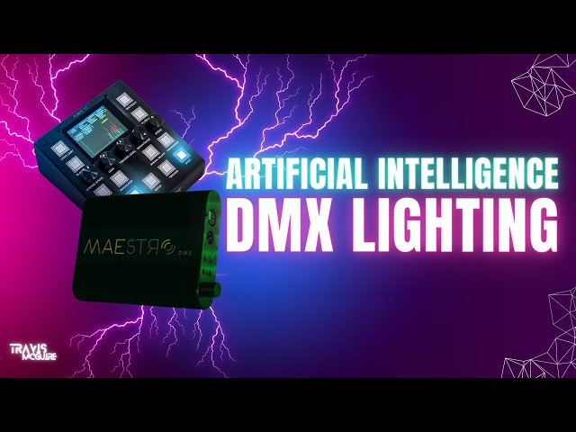 A.I. DMX Lighting | The Future is Coming | Artificial Intelligence DJ Lighting