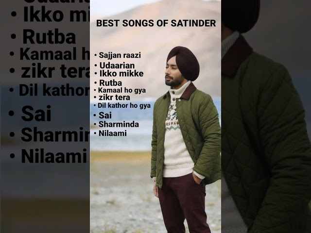 TOP 10 SONGS of SATINDER SARTAJ|| best songs of satinder sartaaj