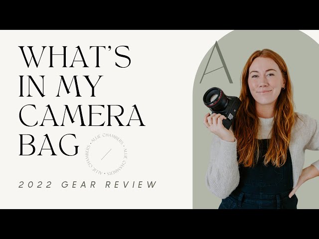 WHAT’S IN MY CAMERA BAG FOR A WEDDING DAY | 2022 Wedding Photographer Gear Setup