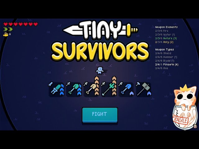 HOLY NATURE BUILD! Tiny Survivors!!! Lets try it!