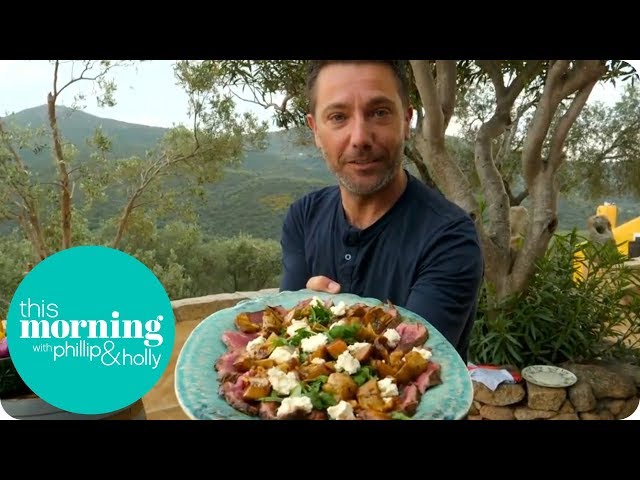Gino Makes Ricotta Cheese and an Italian Beef Salad | This Morning