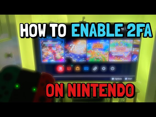 How to Enable 2FA on Nintendo Switch