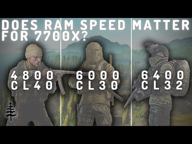 Does RAM Speed Matter For 7700X In Escape From Tarkov? Trident Z5 Neo RGB (6000CL30 Rated) Test