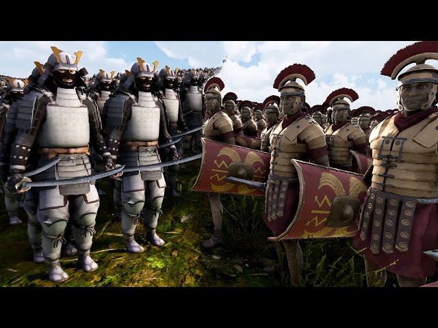 1,000,000 Samurai vs 1,000,000 Roman General | Ultimate Epic Battle Simulator 2 | UEBS 2