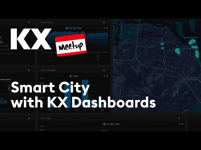 KX Meetup | Using KX Dashboards for Smart City Applications | Urban Institute