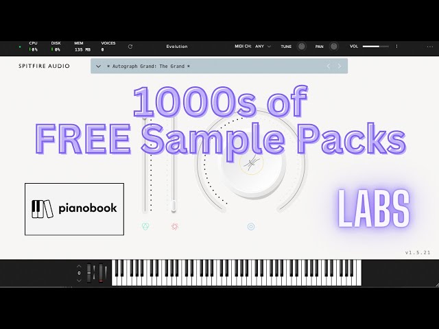 How to Install and Use Spitfire Audio LABS and Pianobook