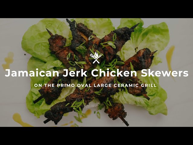 Jamaican Jerk Chicken Skewers