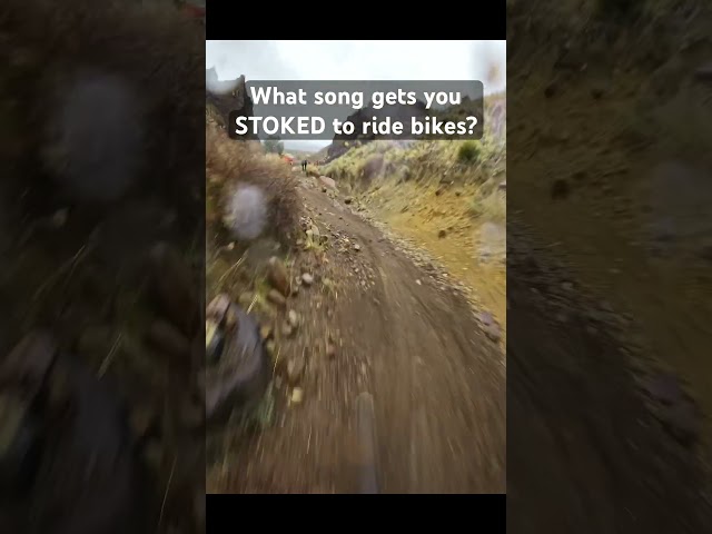 What songs gets you hyped for #mtb ?