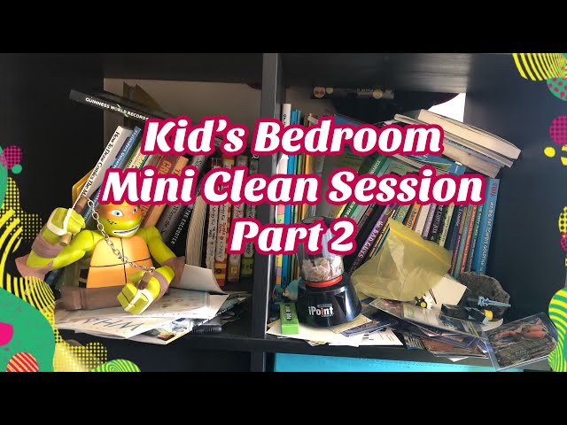 Hoarders Heart: Kid’s Bedroom Mini Clean Out DeClutter Part 2