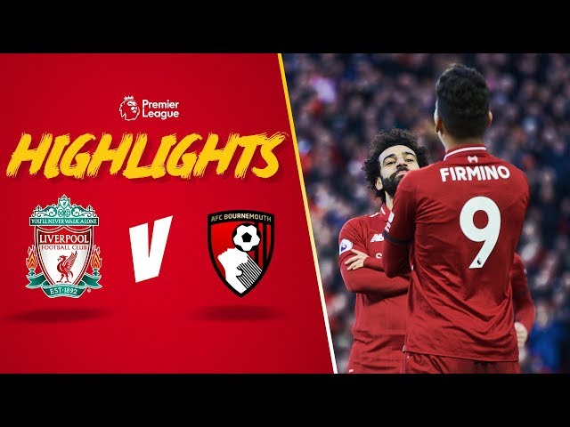 Firmino's outrageous assist for Salah | Liverpool 3-0 Bournemouth | Highlights