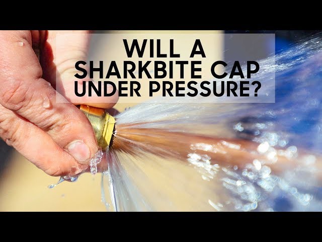 Will a Sharkbite Stop a Full Pressure Leak?