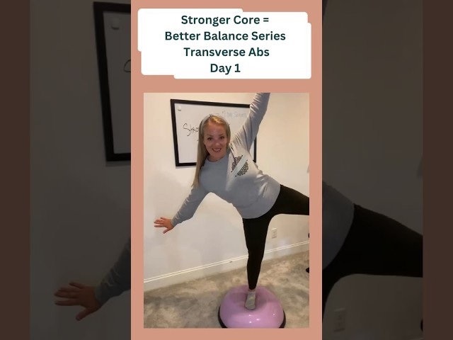 7 Days to a Stronger Core and Steadier Life: Vestibular Exercise Challenge #fitness #core #shorts