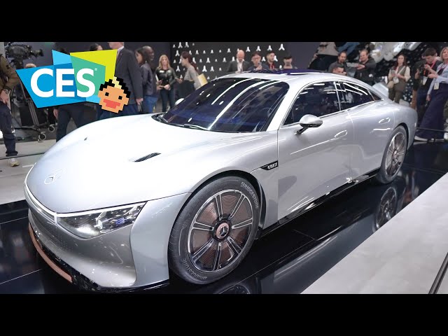 The Future of Vehicles: Mercedes Benz Vision EQXX, John Deere, Caterpillar & Brunswick at CES 2023