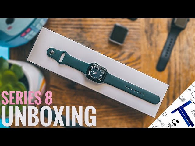Apple Watch Series 8 Unboxing | 41mm Midnight | Midnight Sports Band