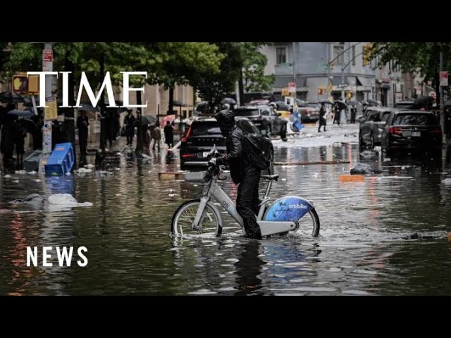 New York City Area Under State of Emergency After Storms Flood Subways and Strand People