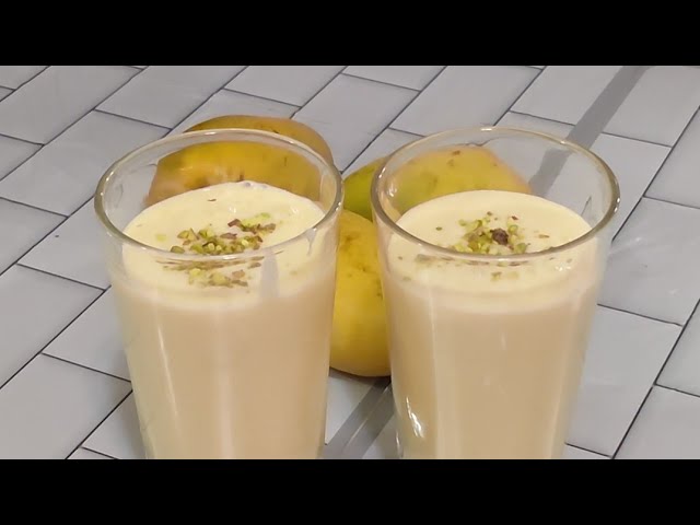 Mango milkshake / Summer Mango Drink  Recipe