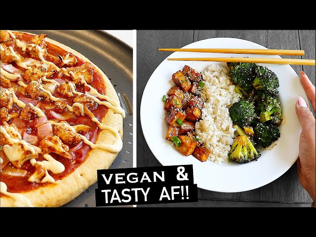 🔥 FIRE VEGAN MEALS | What I Eat In A Day