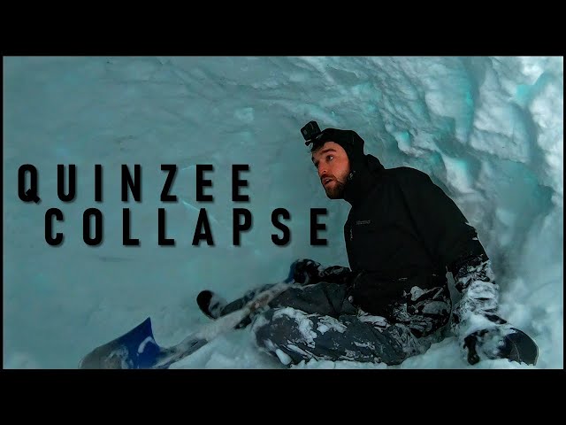 Quinzee Shelter Building | Winter Camping in Deep Snow