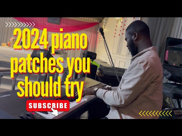 2024 Best piano preset • Quick Yamaha Montage 8 voice patches