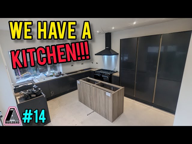 True Handleless Kitchen - fitting our first one. Hints and tips. Builder Destroys His Own Home #14