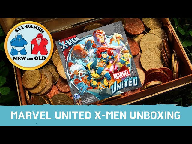 Marvel United X-Men Unboxing