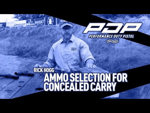 It’s Your Duty to be Ready: Rick Hogg on Ammo Selection for Concealed Carry