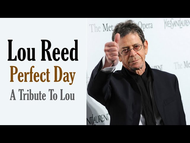 Lou Reed  "Perfect Day" - A Tribute To Lou