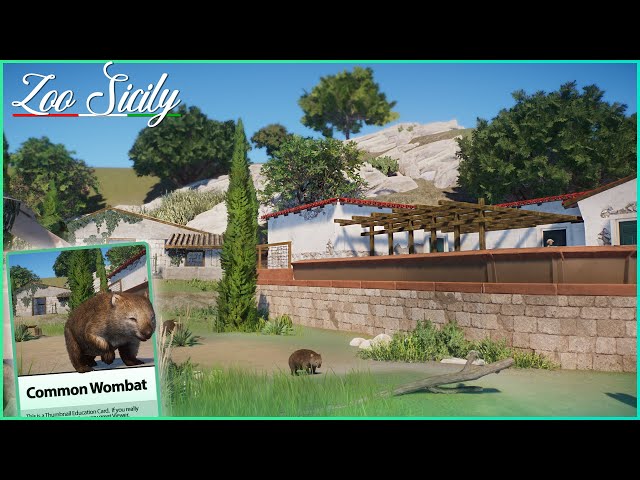 Wombat Ruins -ZOO Sicily - A new Beginning - Planet Zoo Episode 2