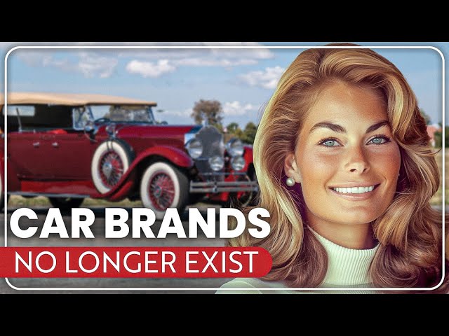 13 Famous Car Brands That No Longer Exist!
