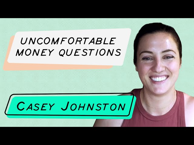 Casey Johnston loves a fancy dinner | Uncomfortable Money Questions with Reema Khrais