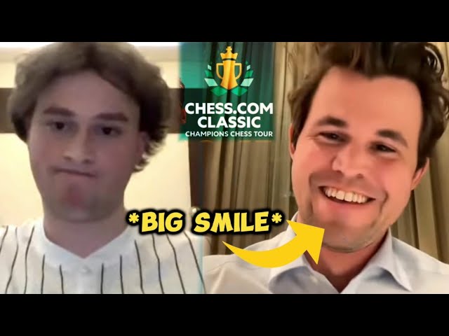 Magnus Carlsen SACRIFICE his Knight with a BIG SMILE against Vincent Keymer | Winners Final CCT 2024