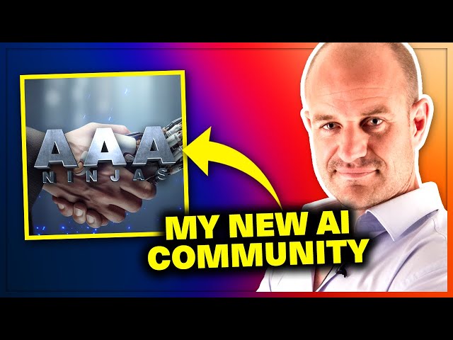 Join My New Community - AI Automation Agency Ninjas 🤝