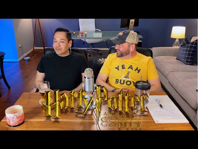 FIRST TIME REACTION Harry Potter and the Goblet of Fire! His thoughts on the ending stunned me