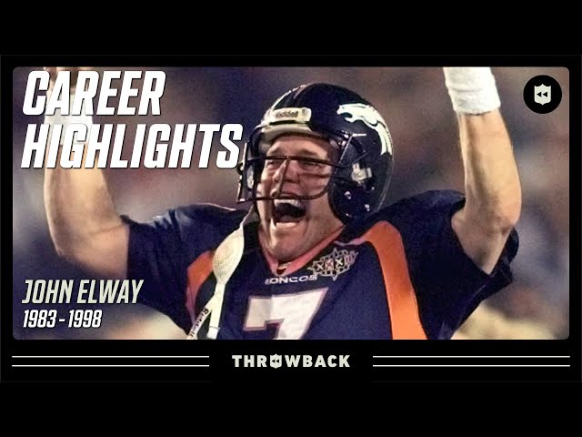 John Elway's Tough & Resilient Career Highlights! | NFL Legends