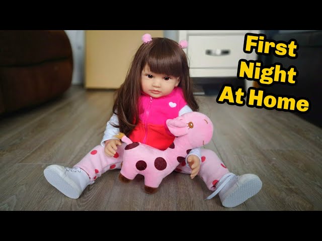 Reborn Toddler Lizzy's First Night at Home Roleplay