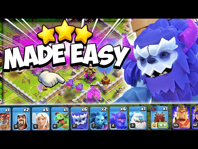 OMG! TH12 Yeti Bowler is an Easy TH12 Attack Strategy (Clash of Clans)