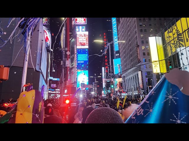 New Year 2018 in Times Square New York City