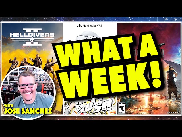 SWITCH 2 / PSVR 2 / HELLDIVERS 2 / ELDEN RING DLC - What A Week w/ Foobs! - Electric Playground
