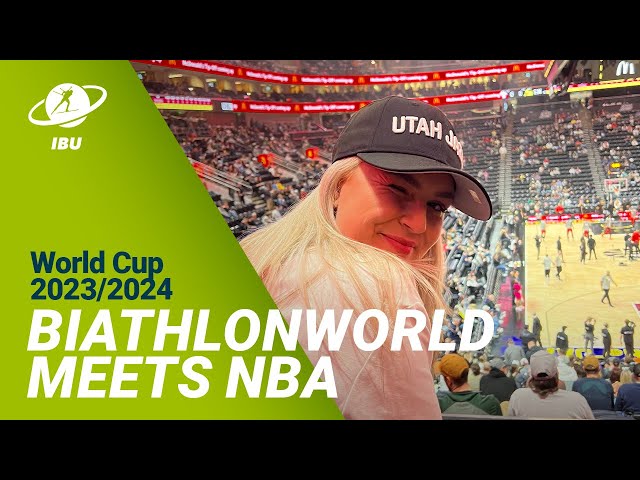 World Cup 23/24 Soldier Hollow: The Night Biathlon went to watch NBA
