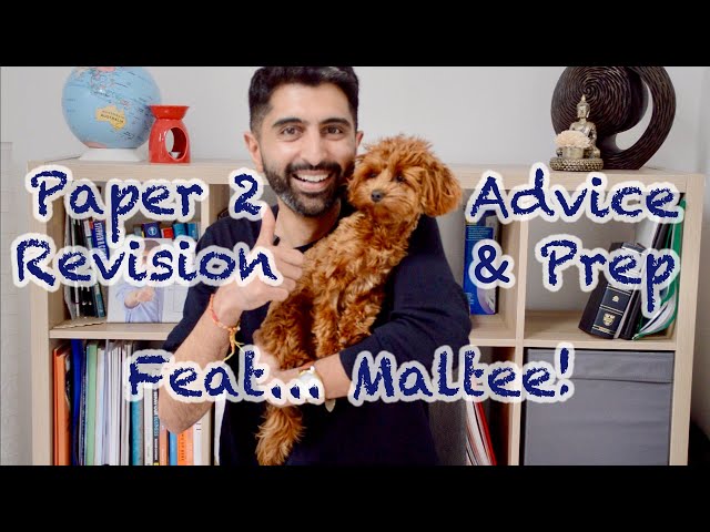 Paper 2 Revision and Preparation Advice (Featuring Maltee ❤️) - For All Exam Boards!