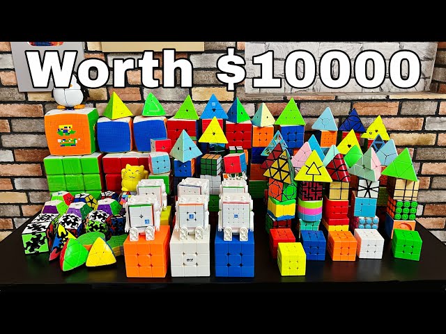 Biggest Cube Collection in The World! [1000+ Cubes]