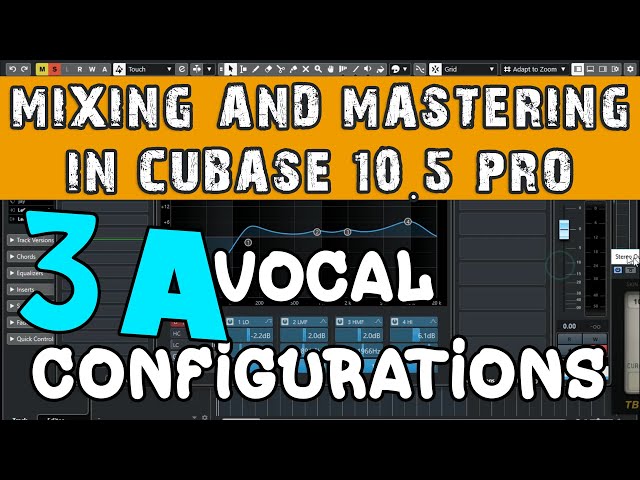 How to set EQ and vocal settings Mixing and Mastering In Cubase 10.5 Pro Part 3A