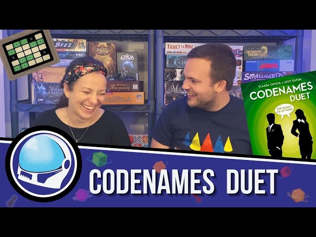 DOOLIN DUET - Codenames Duet - Tablenauts Gameplay