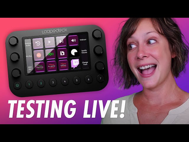 GEEKING OUT With The Loupedeck Live - TESTING, Features and More!