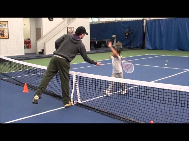 Beginner Tennis Lesson - Coordination and Ball Control