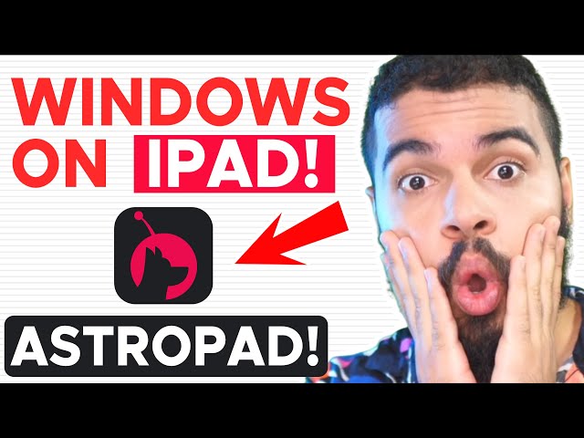 Is the end of CINTIQ and HUION Tablets? How to use Windows on IPAD! ASTROPAD Review