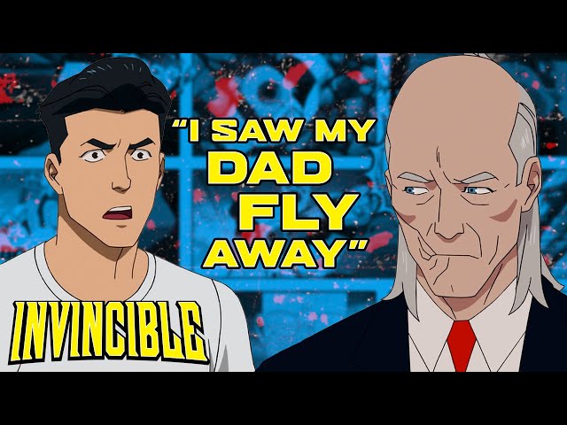 Cecil Asks Mark If He's Ready To Replace Omni-Man As Protector of The Earth | Invincible