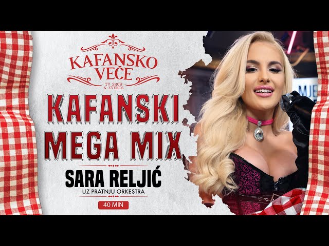 SARA RELJIC - KAFANSKI MIX 40MIN | UZIVO | (ORK. ACE STOJNEVA) | 2024 | KAFANSKO VECE