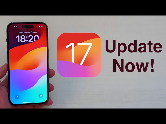 How to Update to iOS 17 NOW (Official and FREE)!